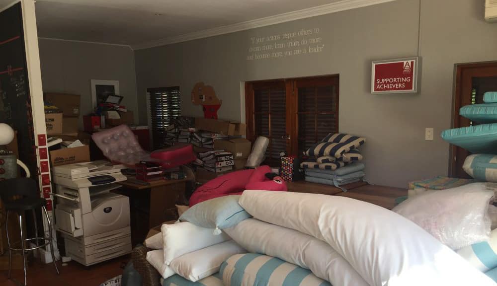 Office before renovations